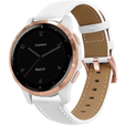 Leather Belt for Samsung Galaxy Watch 42mm - White