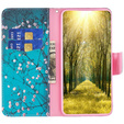Flip case for Xiaomi 13 Lite, Wallet, sakura, blue