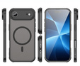 Matt Case for iPhone Air, for MagSafe, with camera protection, matt black