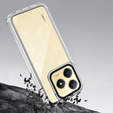 Case for Realme C61, Fusion Hybrid, transparent