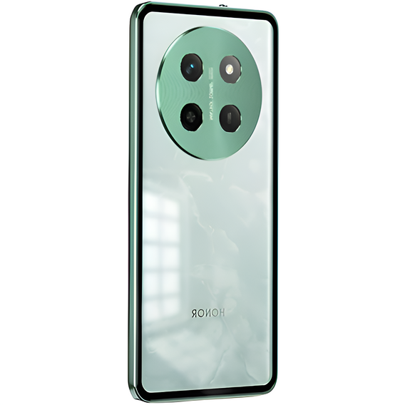 1 x Case for Honor Magic 7 Lite, Frame Case, green