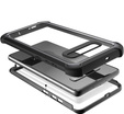 Case for Samsung Galaxy S10 Plus, Dexnor Full Body Rugged, transparent / black