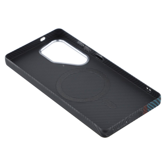 MagSafe's Samsung S25 Ultra Case, Carbon Fiber, black / blue