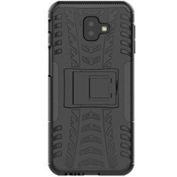 Case for Samsung Galaxy J6+ Plus, Tire Armor, black