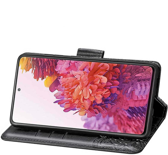 Flip case for Realme Note 50, Butterfly, black