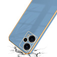 Case for Xiaomi Poco F5, Glamour CamShield, blue