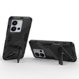 Case for Vivo Y35 4G, Military kickstand, black