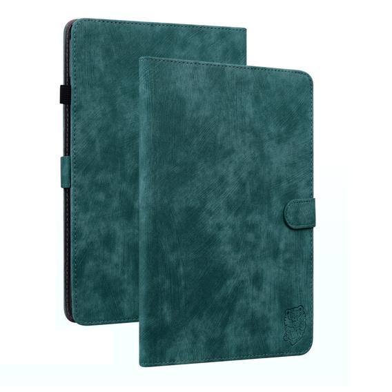 Case for Samsung Galaxy Tab S9, Wallet Pen Slot, green