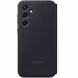 Original Samsung Case for Galaxy S23 FE, S View Wallet Cover, black