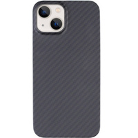 Case for iPhone 14, Aramid Fiber Cover, black