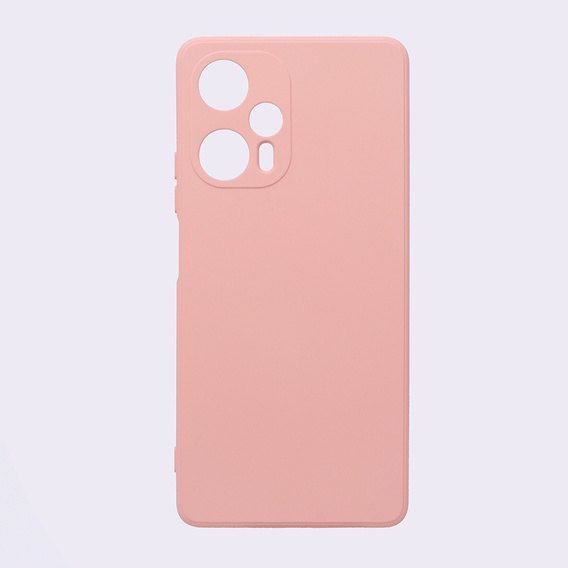Case for Xiaomi Poco F5, Silicone Lite, pink