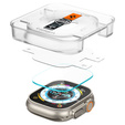 Spigen ProFlex EZ FIT for Apple Watch 7 41MM, Clear (2-Pack)