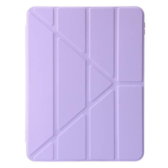 Case for iPad 10.9" 2022 (10 gen.), Origami, purple