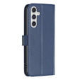 Flip case for Samsung Galaxy A35 5G, BINFEN Wallet, blue