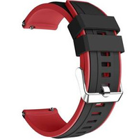 Silicone strap for Huawei Watch GT 2 Pro - Black / Red