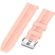22mm Silicone strap with buckle for Huawei Watch GT / Watch GT2 - White