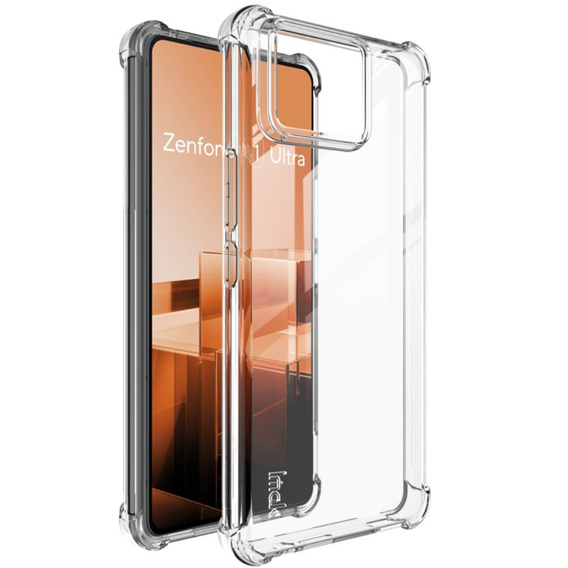 IMAK case for Asus Zenfone 11 Ultra 5G, Dropproof, transparent