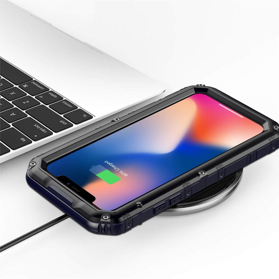 Armored case for iPhone 11, R-JUST, black