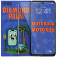 Diamond Palm Tempered Glass for Motorola Moto G35 5G