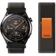 Nylon strap for Samsung Galaxy Watch Active 22mm, Grey