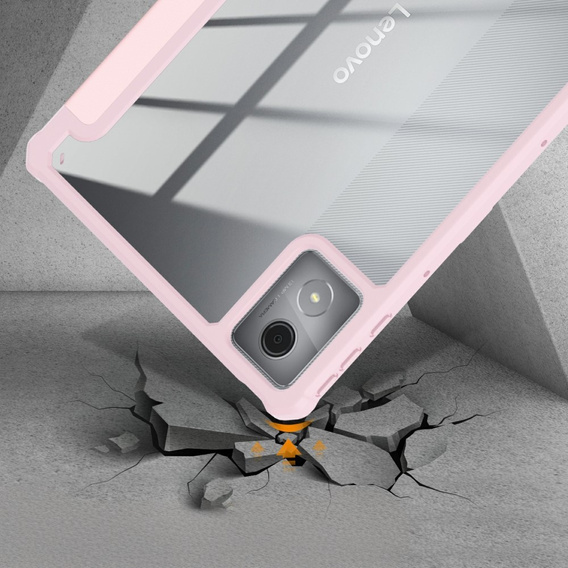 Case for Lenovo Tab K11 Plus, Smartcase Hybrid, with stylus space, pink