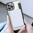 Flip case for iPhone 12 Pro Max, RFID Wallet MagSafe CamShield, black