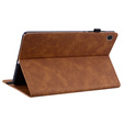 Case for Samsung Galaxy Tab A7 Lite, Wallet Pen Slot, brown