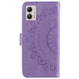 Flip case for Motorola Moto G53 5G, Mandala, purple