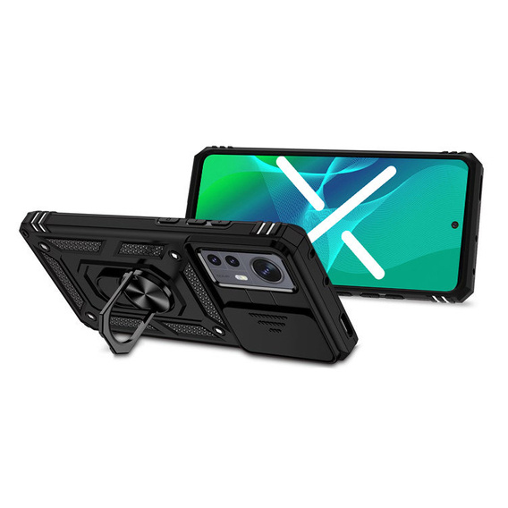 Case for Xiaomi 12 / 12X, CamShield Slide, blue