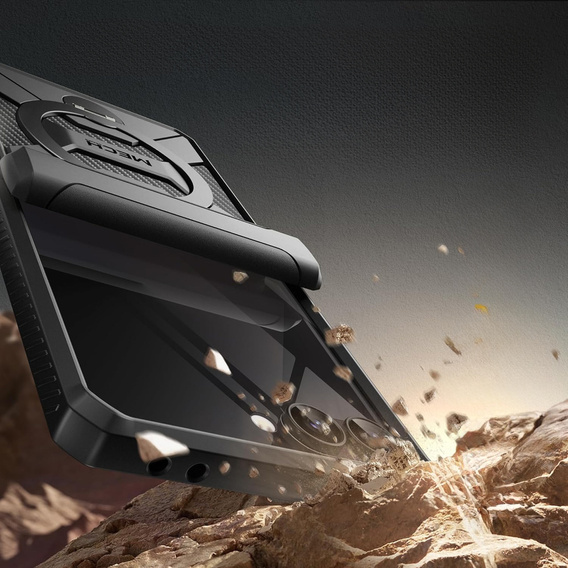 Tongate MECH case with MagSafe for Samsung Galaxy Z Flip 7, black