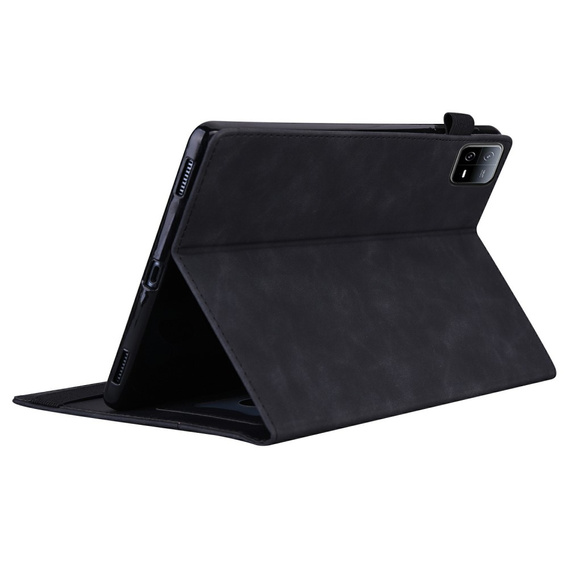 Case for Xiaomi Pad 7, Classic, with space for stylus, brown