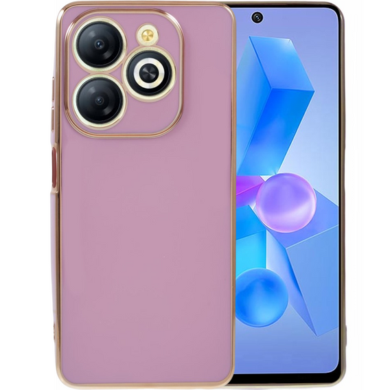 Case for Infinix Hot 40i, Glamour CamShield, purple