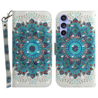 Flip case for Samsung Galaxy A35 5G, Wallet, Mandala Flower