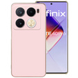 Case for Infinix Note 40 Pro, Glamour CamShield, pink rose gold