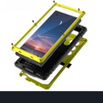Armored case for Samsung Galaxy S25 Ultra, R-JUST, yellow