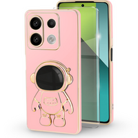 Case for Xiaomi Redmi Note 13 Pro 5G, Astronaut, pink + 9H Tempered Glass