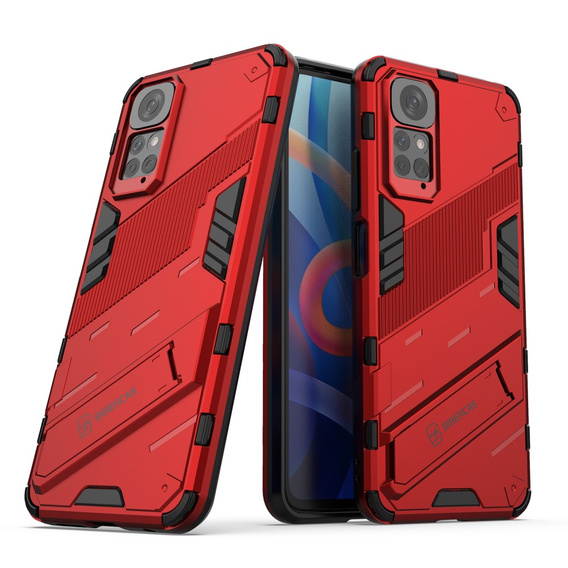 Case for Xiaomi Redmi Note 11/11S, Military kickstand, blue