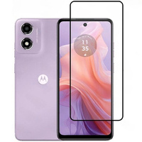 3D Tempered Glass for Motorola Moto E14, black frame
