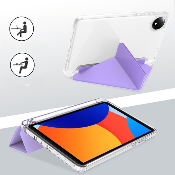Case for Xiaomi Redmi Pad SE 8.7", Origami, purple