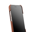 MELKCO case for iPhone 16 Pro, Waxy Textured, brown
