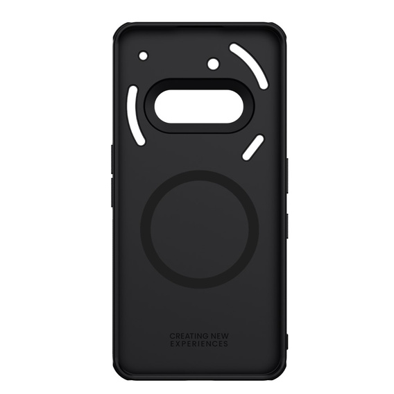 NILLKIN Case for Nothing Phone 3a, Frosted Shield, for MagSafe, black