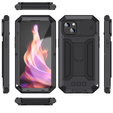 Case for iPhone 15, R-JUST CamShield Slide, armoured, black
