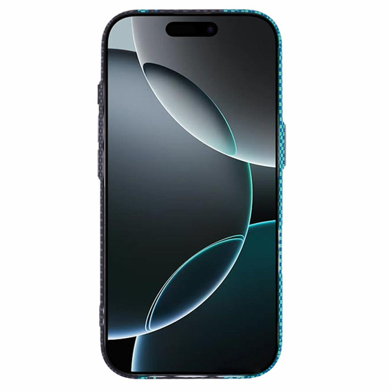 MagSafe's iPhone 16 Pro Max Case, Carbon Fiber, black / blue