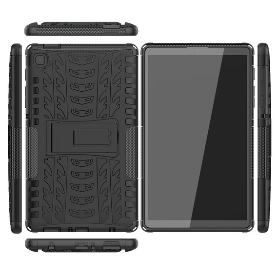 Case for Samsung Galaxy Tab A7 Lite 8.7 T220 / T225, Tire Armor, black / blue