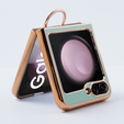 Case for Samsung Galaxy Z Flip 5 5G, Electro Ring, mint
