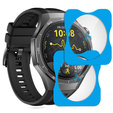 2x ERBORD Tempered Glass for Huawei Watch GT 5 Pro 46mm, with mounting frame