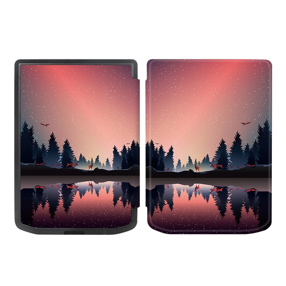 Case for PocketBook Verse / Verse Pro, Smartcase, evening landscape