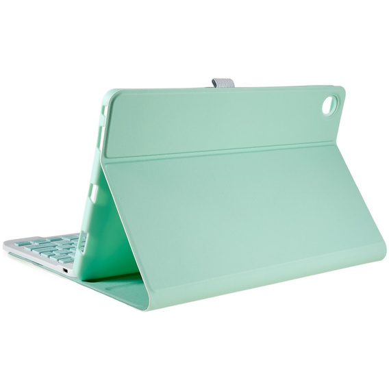 Case + keyboard Lenovo Tab M10 Plus Gen 3 TB-125F TB-128F, green