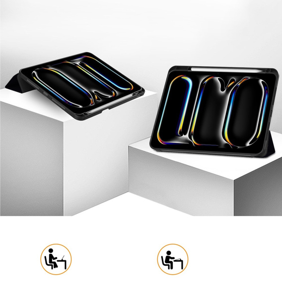 Case for iPad Pro 11 2024, Smartcase, don't touch me