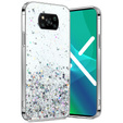 Case for Xiaomi POCO X3 / X3 NFC, Glittery, transparent